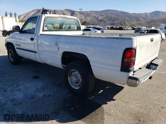 2000 Dodge Ram 2500 with VIN 3B7KC26Z6YM231298, listed as a Copart auction lot 86166324 with 192,134 mi miles and Clean Title. Bid and sale history available at carsss.com. Image 2.