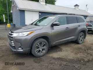 2019 Toyota Highlander Hybrid LE with VIN 5TDBGRFH4KS065908, listed as a Copart auction lot 57471005 with 179,473 mi miles and Clean title. Bid and sale history available at DreamBid. Image 1.