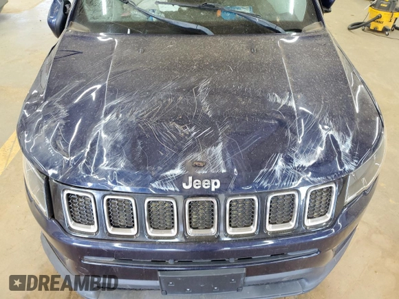 2019 Jeep Compass Latitude with VIN 3C4NJDBB2KT678814, listed as a Copart auction lot 51784175 with Not Provided miles and Salvage Title. Bid and sale history available at DreamBid. Image 12.