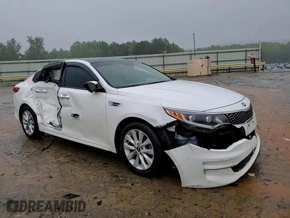 2016 Kia Optima EX с VIN 5XXGU4L32GG095105, выставлен на аукционе Copart как лот 56227925 с пробегом 116 037 миль миль и Списание • Salvage title. История ставок и продаж доступна на DreamBid. Изображение 13.