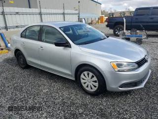 2011 Volkswagen Jetta Sedan S with VIN 3VW1K7AJ0BM306403, listed as a Copart auction lot 46813155 with 90,191 mi miles and Salvage Title. Bid and sale history available at carsss.com. Image 4.