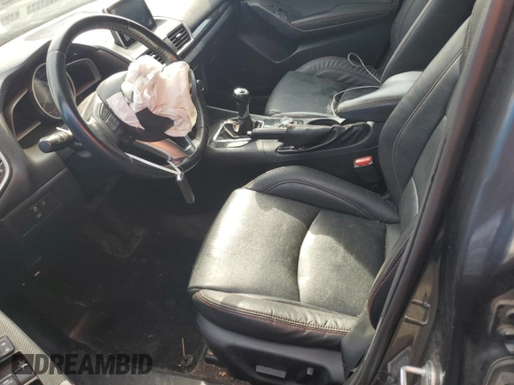 2015 Mazda 3 i Grand Touring with VIN 3MZBM1M79FM226101, listed as a Copart auction lot 49676955 with 160,026 mi miles and Salvage Title. Bid and sale history available at DreamBid. Image 7.