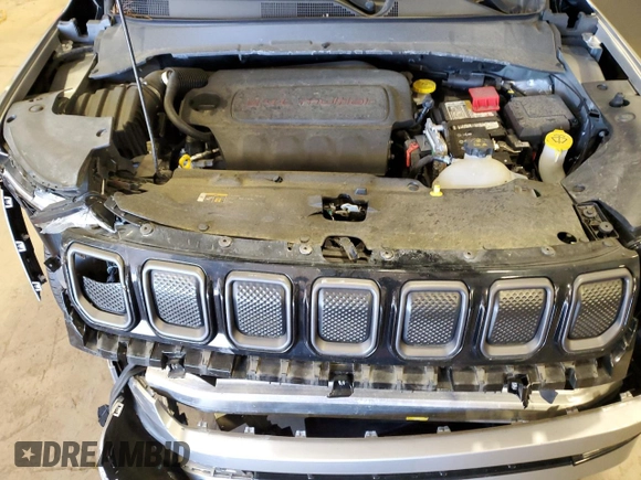 2022 Jeep Compass High Altitude with VIN 3C4NJDCBXNT140459, listed as a Copart auction lot 52163705 with 24,795 mi miles and Salvage title. Bid and sale history available at DreamBid. Image 12.