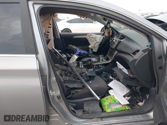 2013 Nissan Sentra SV with VIN 3N1AB7AP9DL653733, listed as a IAAI auction lot 41730100 with Not Provided miles and . Bid and sale history available at DreamBid. Image 5.