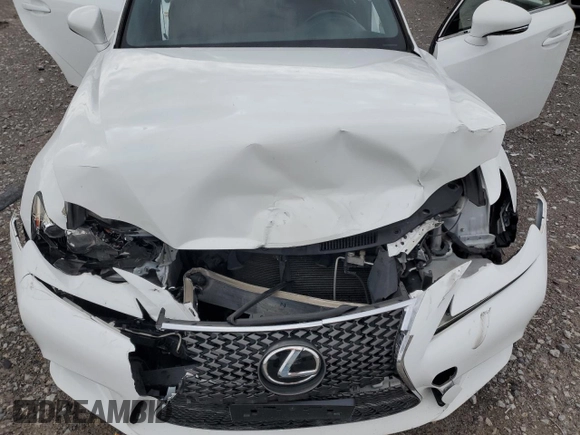 2015 Lexus IS 250 with VIN JTHBF1D23F5081109, listed as a Copart auction lot 55592485 with 164,107 mi miles and Salvage title. Bid and sale history available at DreamBid. Image 11.