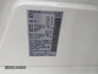 2016 Nissan Pathfinder SV with VIN 5N1AR2MM7GC624076, listed as a Copart auction lot 48936925 with 126,455 mi miles and Salvage Title. Bid and sale history available at carsss.com. Image 13.