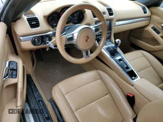 2015 Porsche Boxster with VIN WP0CA2A88FS120121, listed as a Copart auction lot 50591195 with 71,836 mi miles and Salvage title. Bid and sale history available at DreamBid. Image 8.