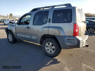 2005 Nissan Xterra S with VIN 5N1AN08WX5C642029, listed as a Copart auction lot 44153615 with 189,120 mi miles and Salvage Title. Bid and sale history available at carsss.com. Image 2.