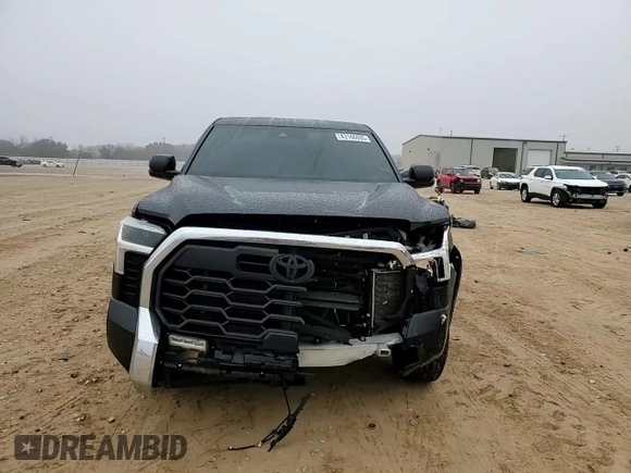 2022 Toyota Tundra SR5 with VIN 5TFLA5AB7NX016542, listed as a Copart auction lot 43166095 with 34,957 mi miles and Salvage title. Bid and sale history available at DreamBid. Image 11.