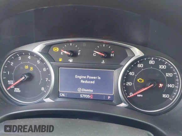 2022 GMC Terrain AT4 with VIN 3GKALYEV1NL163513, listed as a IAAI auction lot 42034936 with 57,935 mi miles and . Bid and sale history available at DreamBid. Image 7.