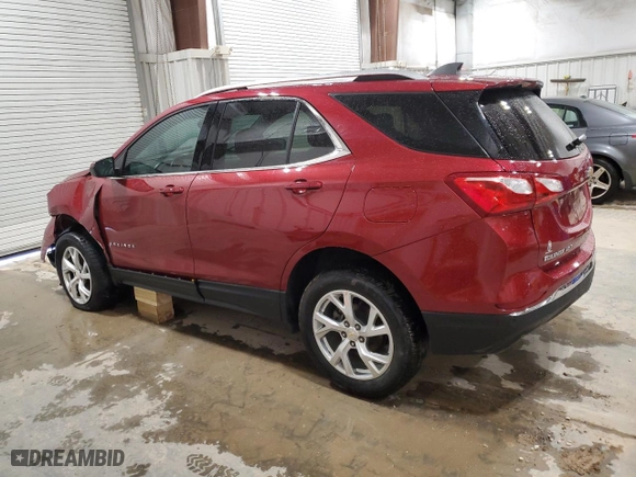 2020 Chevrolet Equinox LT with VIN 3GNAXVEXXLS595723, listed as a Copart auction lot 50506915 with 53,077 mi miles and Salvage Title. Bid and sale history available at carsss.com. Image 2.