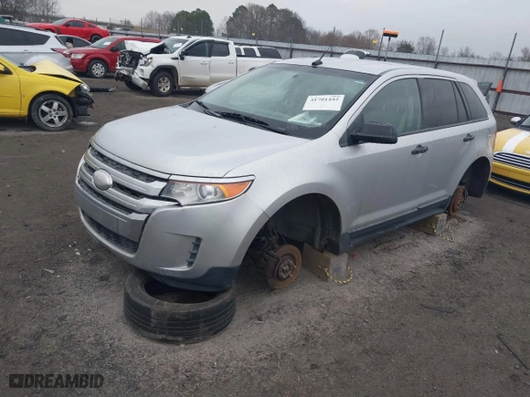 2013 Ford Edge SE with VIN 2FMDK3G98DBB46289, listed as a IAAI auction lot 41701442 with 189,051 mi miles. Bid and sale history available at carsss.com. Image 2.