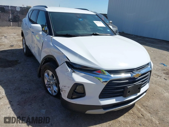 2021 Chevrolet Blazer LT z VIN 3GNKBCRS7MS538791, wystawiony jako IAAI lot #42217259 z przebiegiem 27 367 mil mil oraz . Historia ofert i sprzedaży dostępna na DreamBid. Obrazek 1.