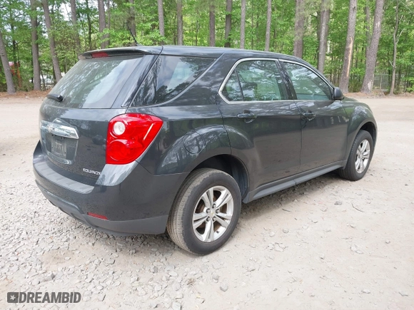 2013 Chevrolet Equinox LS with VIN 2GNALBEK8D6378251, listed as a IAAI auction lot 42085333 with 166,834 mi miles. Bid and sale history available at carsss.com. Image 4.
