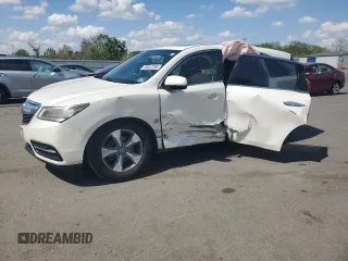 2014 Acura MDX z VIN 5FRYD4H23EB004801, wystawiony jako Copart lot #56043765 z przebiegiem Nie podano mil oraz Szkoda całkowita • Salvage title. Historia ofert i sprzedaży dostępna na DreamBid. Obrazek 1.