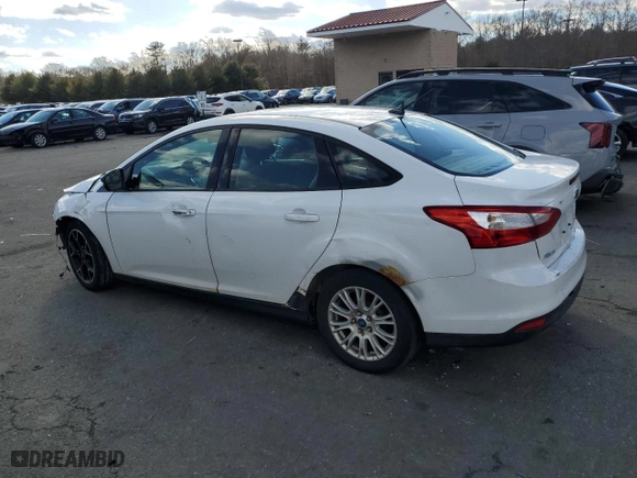 2012 Ford Focus SE with VIN 1FAHP3F2XCL179357, listed as a Copart auction lot 48151365 with 0 mi miles and Salvage Title. Bid and sale history available at carsss.com. Image 2.
