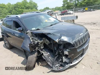 2020 Jeep Cherokee Limited with VIN 1C4PJMDX7LD522471, listed as a IAAI auction lot 42468793 with 62,226 mi miles and . Bid and sale history available at DreamBid. Image 1.
