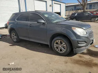 2017 Chevrolet Equinox LS with VIN 2GNALBEK8H1518799, listed as a Copart auction lot 89191695 with 0 mi miles and Salvage Title. Bid and sale history available at carsss.com. Image 4.