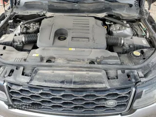 2021 Land Rover Range Rover Sport HSE Silver Edition with VIN SALWR2SU4MA749615, listed as a Copart auction lot 50415645 with 76,370 mi miles and Salvage title. Bid and sale history available at DreamBid. Image 12.