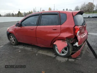 2009 Chevrolet Aveo 2LT z VIN KL1TG66E59B652927, wystawiony jako Copart lot #81853464 z przebiegiem 113 538 mil mil oraz Szkoda całkowita • Salvage title. Historia ofert i sprzedaży dostępna na DreamBid. Obrazek 2.