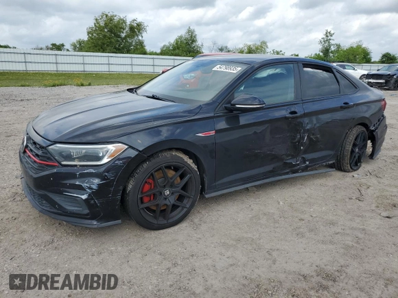 2020 Volkswagen Jetta S with VIN 3VW6T7BU9LM023902, listed as a Copart auction lot 54798935 with 91,722 mi miles and Salvage title. Bid and sale history available at DreamBid. Image 1.
