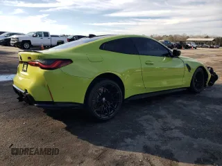 2021 BMW M4 Competition with VIN WBS33AZ09MCH46153, listed as a Copart auction lot 82263413 with 0 mi miles. Bid and sale history available at carsss.com. Image 3.