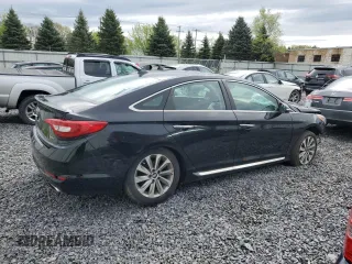 2017 Hyundai Sonata Sport with VIN 5NPE34AF5HH509992, listed as a Copart auction lot 56117115 with Not Provided miles and Salvage Title. Bid and sale history available at DreamBid. Image 3.