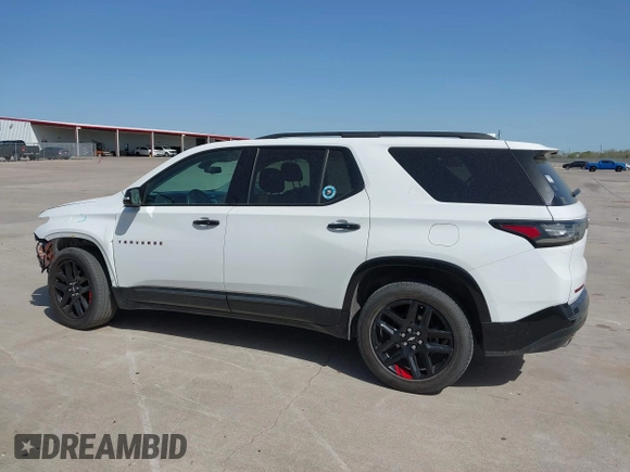 2021 Chevrolet Traverse Premier with VIN 1GNERKKW4MJ164822, listed as a IAAI auction lot 41859580 with 82,383 mi miles. Bid and sale history available at carsss.com. Image 14.