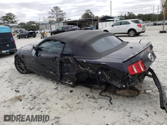 2012 Ford Mustang V6 with VIN 1ZVBP8EM3C5274926, listed as a Copart auction lot 50174495 with 138,712 mi miles and Non Repairable. Bid and sale history available at carsss.com. Image 2.