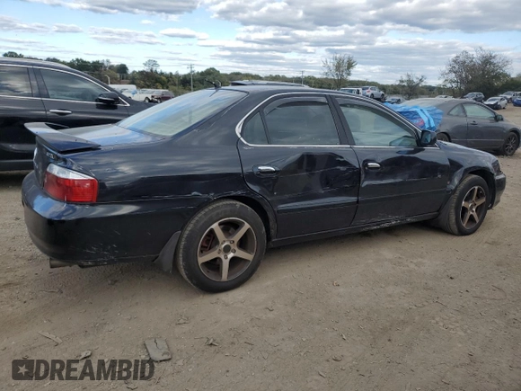 2002 Acura TL w/Navigation with VIN 19UUA56742A004275, listed as a Copart auction lot 75403714 with 254,021 mi miles and Salvage Title. Bid and sale history available at carsss.com. Image 3.