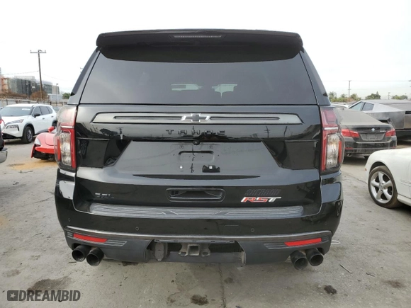 2022 Chevrolet Tahoe RST with VIN 1GNSKRKL9NR244044, listed as a Copart auction lot 84672734 with 33,845 mi miles and Salvage Title. Bid and sale history available at carsss.com. Image 6.
