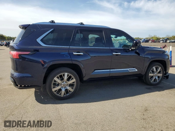 2023 Toyota Sequoia SR5 with VIN 7SVAAABA1PX005275, listed as a Copart auction lot 52698704 with 29,307 mi miles and Non Repairable. Bid and sale history available at carsss.com. Image 3.