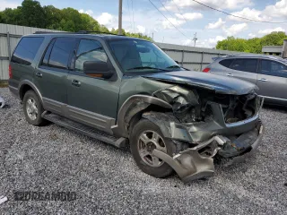 2003 Ford Expedition Eddie Bauer with VIN 1FMFU18L23LB58356, listed as a Copart auction lot 55130615 with 279,191 mi miles and Salvage title. Bid and sale history available at DreamBid. Image 4.