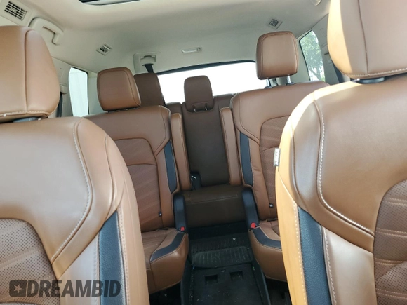 2023 Nissan Pathfinder Platinum with VIN 5N1DR3DH9PC271555, listed as a Copart auction lot 55028165 with 14,137 mi miles and Salvage title. Bid and sale history available at DreamBid. Image 10.