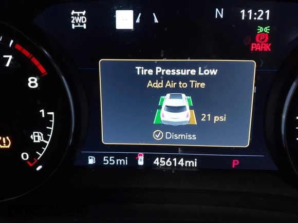 2022 Cadillac XT5 AWD Premium Luxury with VIN 1GYKNDRS8NZ163725, listed as a IAAI auction lot 42295528 with 45,614 mi miles and . Bid and sale history available at DreamBid. Image 15.