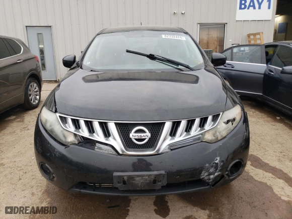 2010 Nissan Murano SL with VIN JN8AZ1MW8AW138080, listed as a Copart auction lot 82332424 with 135,565 mi miles and Salvage Title. Bid and sale history available at carsss.com. Image 5.
