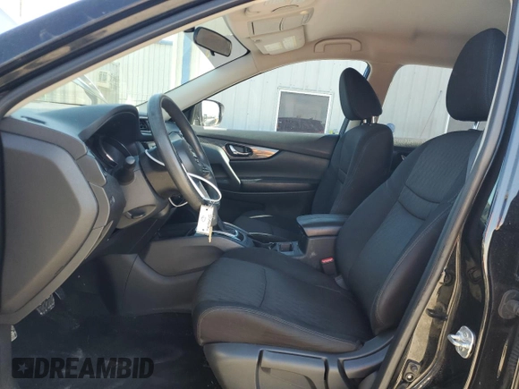 2017 Nissan Rogue S with VIN 5N1AT2MT3HC738151, listed as a Copart auction lot 53121165 with 81,021 mi miles and Salvage Title. Bid and sale history available at carsss.com. Image 7.