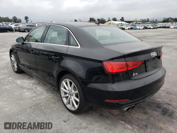 2015 Audi A3 1.8T Premium Plus with VIN WAUCCGFF8F1004886, listed as a Copart auction lot 54758063 with 89,249 mi miles. Bid and sale history available at carsss.com. Image 2.