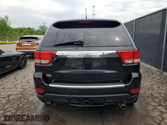 2011 Jeep Grand Cherokee Overland with VIN 1J4RR6GT3BC575026, listed as a Copart auction lot 64681125 with 119,265 mi miles and Clean title. Bid and sale history available at DreamBid. Image 6.