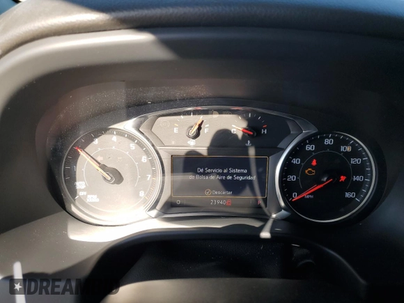 2023 GMC Acadia SLT with VIN 1GKKNMLS6PZ191836, listed as a Copart auction lot 80385554 with 23,940 mi miles and Salvage Title. Bid and sale history available at DreamBid. Image 9.