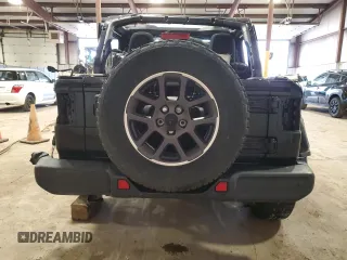 2021 Jeep Wrangler Unlimited Willys с VIN 1C4HJXDN6MW718492, выставлен на аукционе Copart как лот 50181225 с пробегом Не указан миль и Списание • Salvage title. История ставок и продаж доступна на DreamBid. Изображение 6.