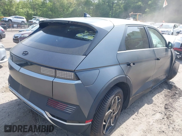 2023 Hyundai Ioniq 5 SEL with VIN KM8KNDAF6PU151508, listed as a IAAI auction lot 42216056 with 42,136 mi miles and . Bid and sale history available at DreamBid. Image 4.