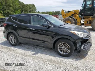 2018 Hyundai Santa Fe 2.4L with VIN 5XYZT3LB4JG546566, listed as a Copart auction lot 57268105 with 153,314 mi miles and Clean title. Bid and sale history available at DreamBid. Image 4.