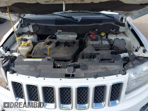 2012 Jeep Compass Latitude with VIN 1C4NJDEB9CD612599, listed as a IAAI auction lot 41582214 with 138,312 mi miles. Bid and sale history available at carsss.com. Image 10.
