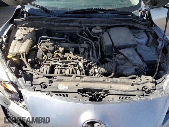 2011 Mazda 3 i Sport with VIN JM1BL1UG7B1455776, listed as a Copart auction lot 54235235 with 133,040 mi miles and Salvage Title. Bid and sale history available at DreamBid. Image 11.