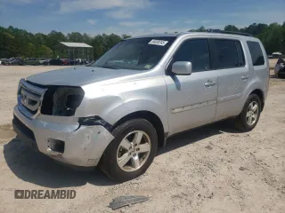 2011 Honda Pilot EX-L with VIN 5FNYF4H57BB050486, listed as a Copart auction lot 54008245 with 62,793 mi miles and Salvage Title. Bid and sale history available at DreamBid. Image 1.
