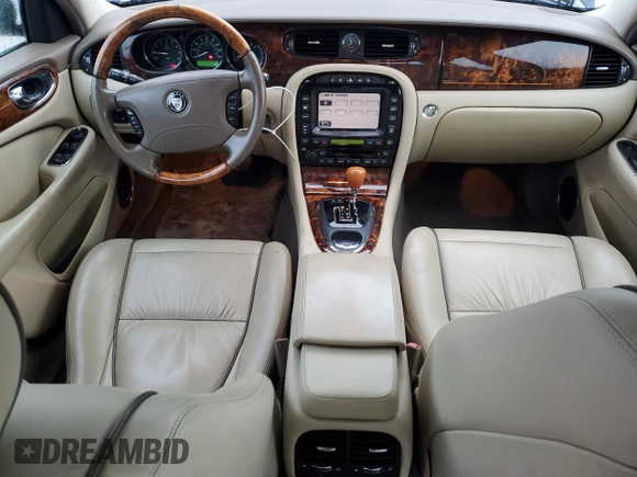 2007 Jaguar XJ Vanden Plas with VIN SAJWA82B57SH14424, listed as a Copart auction lot 45091395 with 99,242 mi miles and Salvage Title. Bid and sale history available at carsss.com. Image 8.