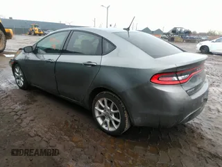 2013 Dodge Dart SXT with VIN 1C3CDFBA7DD117457, listed as a IAAI auction lot 41729302 with 123,422 mi miles. Bid and sale history available at carsss.com. Image 3.