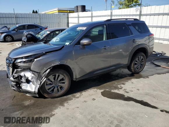 2025 Nissan Pathfinder SV with VIN 5N1DR3BA0SC210884, listed as a Copart auction lot 64903235 with 12,114 mi miles and Clean title. Bid and sale history available at DreamBid. Image 1.