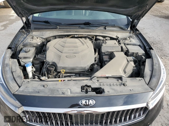2019 Kia Cadenza Technology with VIN KNALC4J10K5159526, listed as a Copart auction lot 72820654 with 104,671 mi miles and Salvage Title. Bid and sale history available at carsss.com. Image 11.